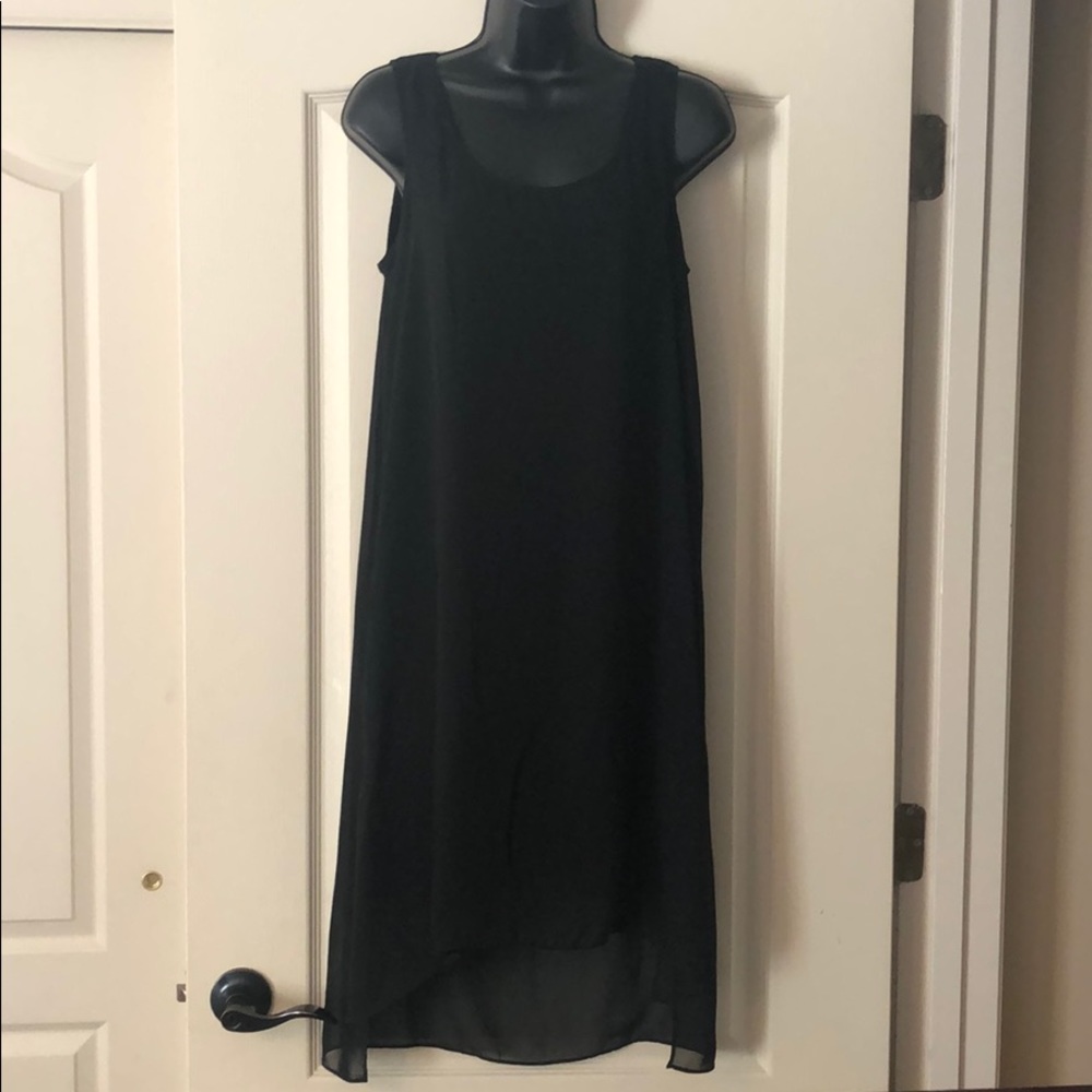 Kenneth Cole sheer layered dress